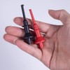 Haptufer Test Hooks Clips Universal Digital Multimeter Test Hook Straight