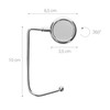 kwmobile Purse Hooks for Table - Set of 2 Metal