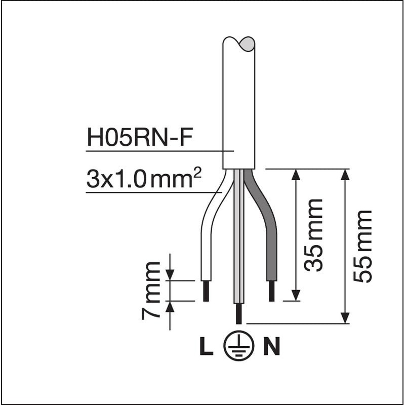 WatioWave LED Projector Black 10W 6500K 1200LM