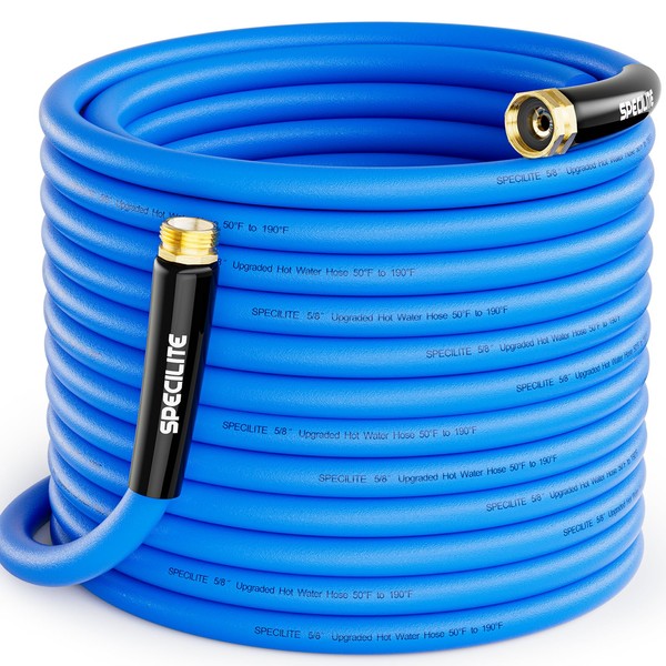 SPECILITE Hot/Cold Garden Water Hose 100 ftx 5/8 in, -50℉