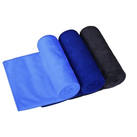 BW&HM Microfibre Sports Towels Gym Towels Sweat Workout Towel Quick Dry Super Absorbent For Fitness Yoga Men Women 40cm x 80cm 3 Pack