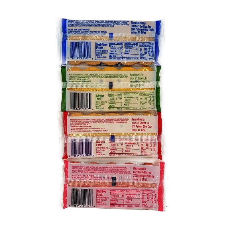 Uncle Als Stage Planks Bulk Variety Pack (Original, Banana, Lemon,