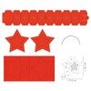 Ursus 1883 00 02 Twinkle Star Neon Red, Lantern Craft
