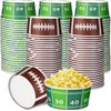 Qyeahkj 50pcs Large Football Party Snack Bowls Supplies Football Field