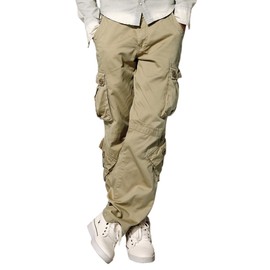 Match Men's Wild Cargo Pants #3357(44,British Khaki)