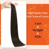 Full Shine Extensiones Cabello Natural 40gr 16in 50pz Marrón Oscuro