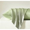 2 Pack Satin Silk Pillow Case Soft Pure Mulberry pillow