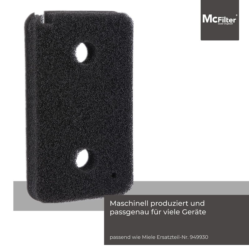 McFilter Foam Filter Compatible with Tumble Dryer Miele Heat Pump