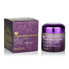 Mizon Power Lifting Collagen Cream (75 ml) Strength Moisturising Cream with 75% Marine Collagen Power Lifting Cream