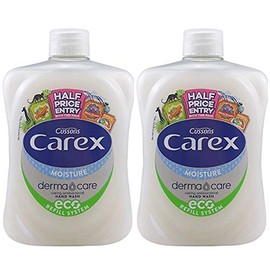 Carex Moisture Plus Antibacterial Handwash 2X500Ml Refill Bottles