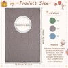 Foaincore 6 Pcs Pullover Baby Bibs Cotton Terry Toddler Absorbent