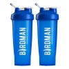 Birdman Kit 2 Vasos Shaker Para Proteína 600ml Bpa Free