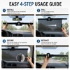 Retractable Car Windshield Sunshade for Parking – Polyester UV Block