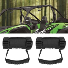 UTV Roll Bar Grab Handle Grips, UTV Grab Handles for 1.5"-2" Roll Bar Compatible with Polaris RZR, Can Am, Gator, Kawasaki, Wildcat, Yamaha Rhino and YXZ (2 Pack)