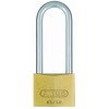 ABUS 12018 80mm Long Shackle Brass Padlock with 6504 Alike