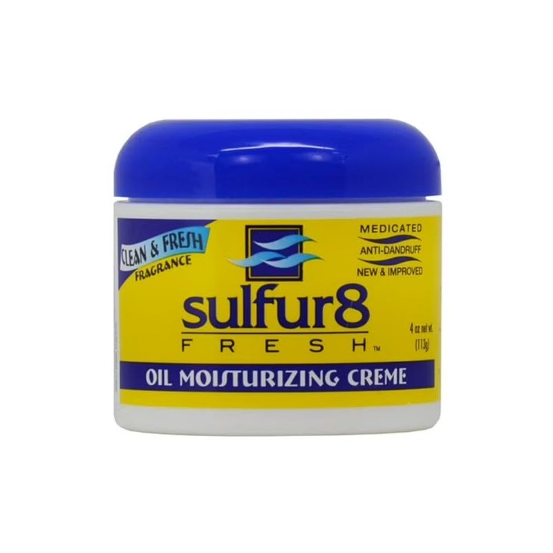 SULFUR 8 Fresh Oil Moisturizing Creame 4 oz by Surfur8