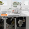 HOMEBOSILY Dish Drying Rack - Auto Draining Dish Rack for