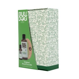 Bulldog Skincare - Original Beardcare Kit, Gift Set for Men, Original Scent, (x1 Original Beard Shampoo & Conditioner 200ml, x1 Original Beard Oil 30ml, x1 Beard Comb)