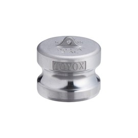 TOYOX 634-A-1-1/2-AL Cam Lock Adapter, Dust Plug, For Plant Plumbing and Various Machines, 1-1/2-Inch, Aluminum Alloy