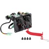 Dual Twin Engine Key Switch Panel Compatible with Yamaha Outboard