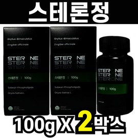 Ssangbyeol Kiturami Sterone Tablets Garlic Powder Soy Lecithin Pills 100g 2 packs / 쌍별귀뚜라미 스테론정 마늘분말 대두레시틴 환 100g 2통