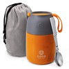 Insulated Food Flask - 530ml Stainless Steel Jar for Hot