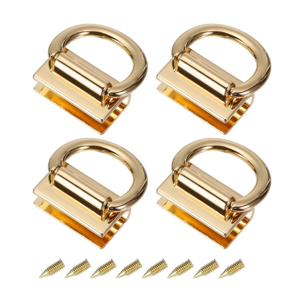 [uxcell] Metal Bag Connector with D-Ring 28mm Purse Bridge Hanger