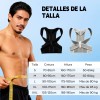 Corrector Postura Para Hombres Y Mujeres Con Placa Soporte