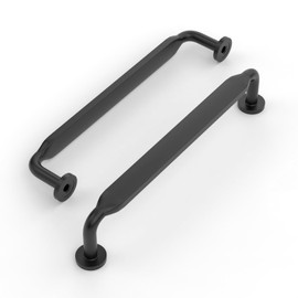 ROMATEE 10 Pack 5 Inch(128mm) Matte Black Cabinet Pull Kitchen Cabinets Handles Black Cabinet Hardware for Cupboard Handles Kitchen Pulls for Cabinets Drawer Pulls