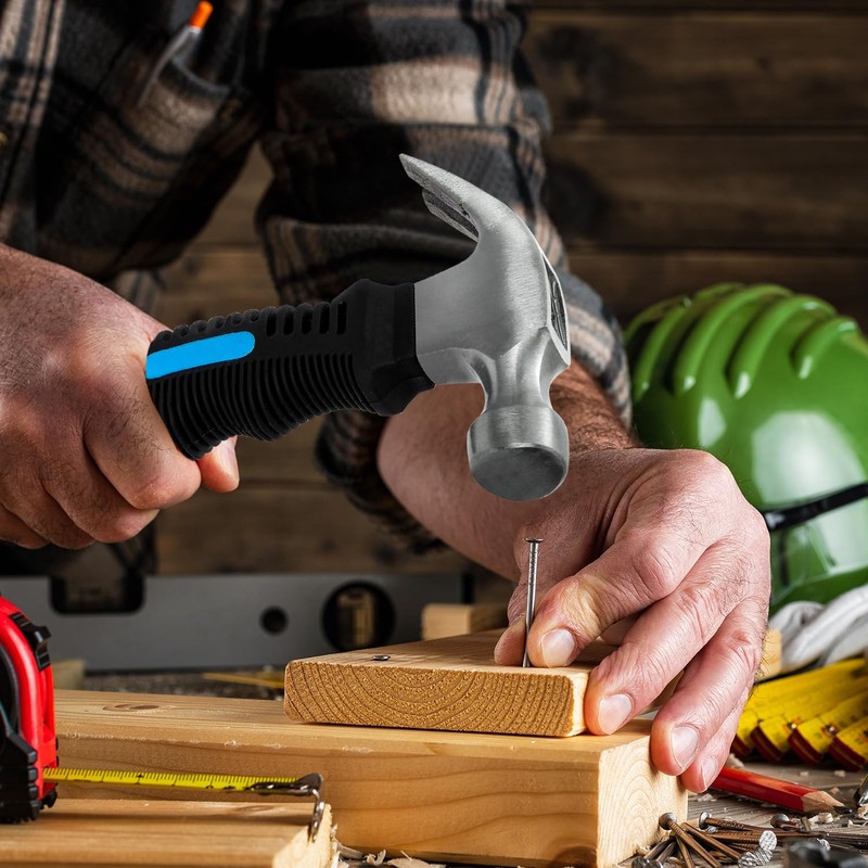 Small Claw Hammer 8oz Framing Hammer Mini Nail Hammer Stubby