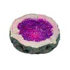 Fantasy Gifts Sparkling Geode Ashtray - 4.5" (Purple)