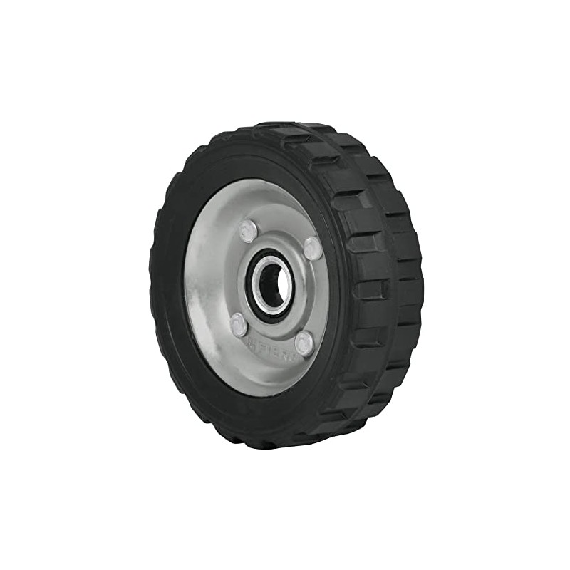 Pretul RD-51, Rueda de hule sólido 5" para diablo, un
