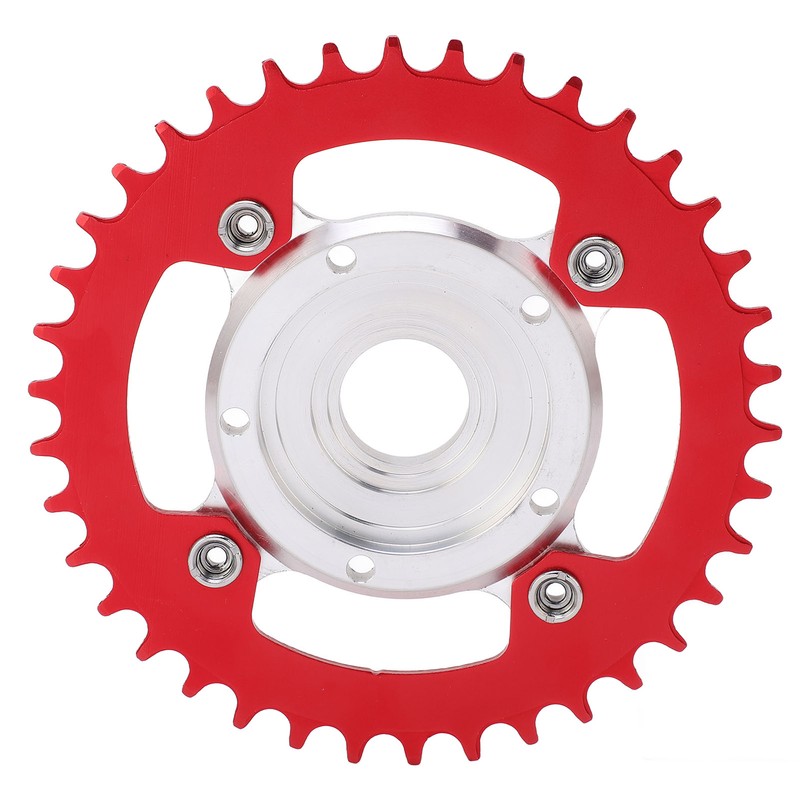38T 104 BCD Electric Bike Chainring and Adapter Aluminum Alloy