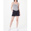 MAMALICIOUS Women's Mlevia Jersey A. Shorts, Dark Navy