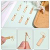 6pcs Zipper Pull Replacement, Zipper Part Replacement Detachable Metal Zipper