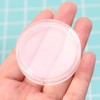 Coin Case,38.6mm Clear Round Acrylic Coin Capsule Storage Box Holder