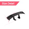 3PCs Car Mini Spoiler Wing, 6.7 Inch Universal Tail Wing
