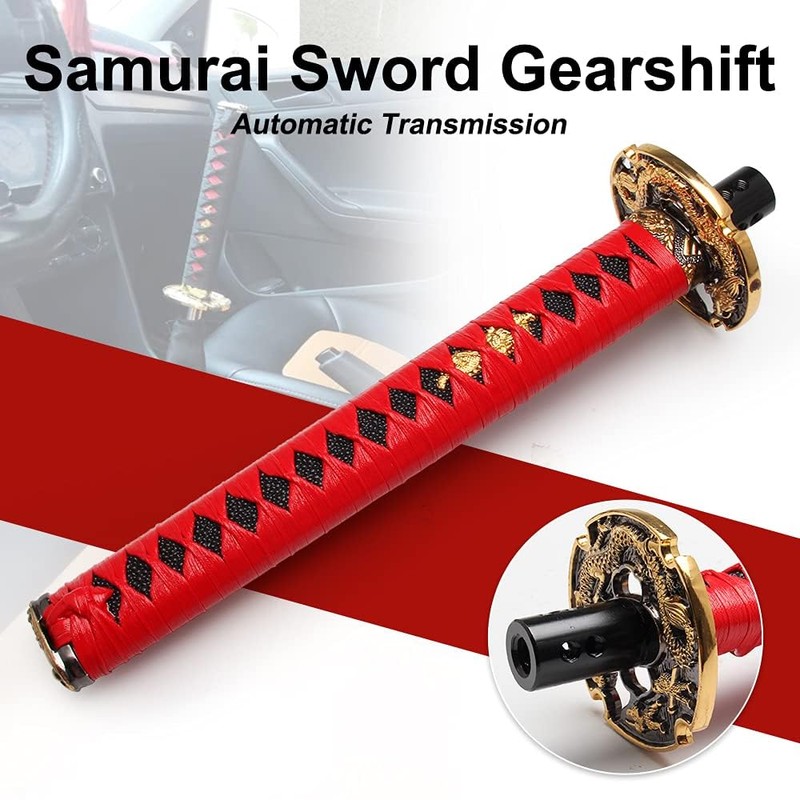 GSTP Katana Shift Knob Samurai Sword Gear Shifter Universal Compatible