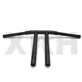 XKMT-Black 16" Rise T-Bars Handlebar Drag Bar Compatible With Harley FLST FXST Sportster XL Dyna [B07LFMPTSX]