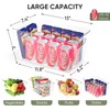 BALEINE Clear Plastic Storage Bins, Pantry Organization, BPA Free Stackable