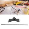 Center Point Finder Circular Workpiece Positioning Scriber Aluminum Strip Woodworking