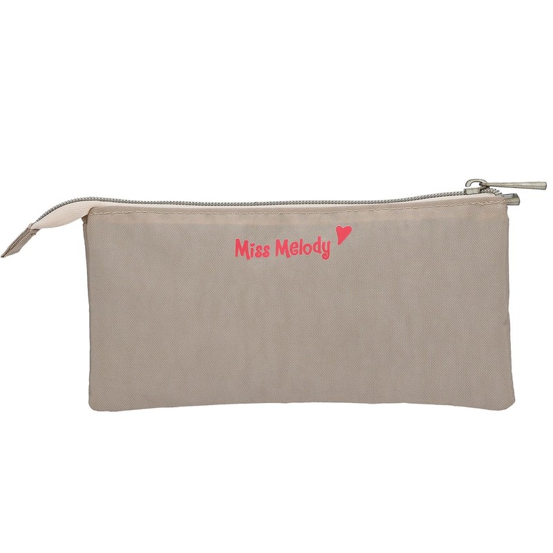 Depesche 13342 Miss Melody Poppy Sand Pencil Case in Beige