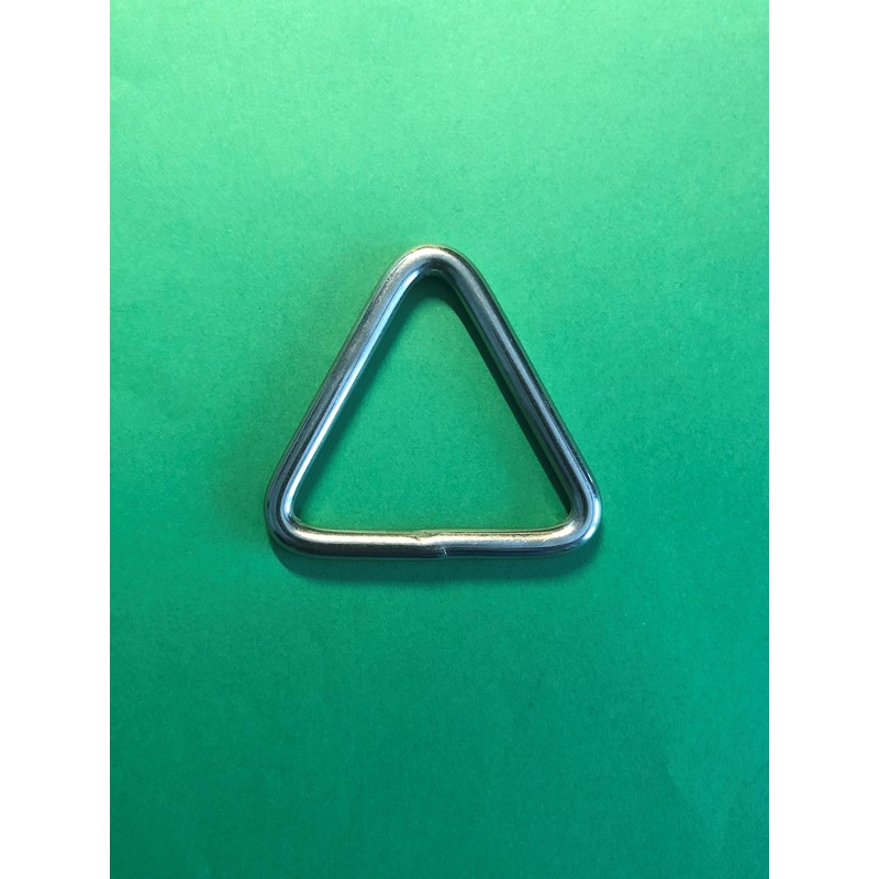 US STAINLESS 5 Pieces Stainless Steel 316 Triangle Ring Welded