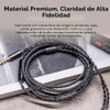 Linsoul Tripowin Grace - Cable desmontable chapado en plata de