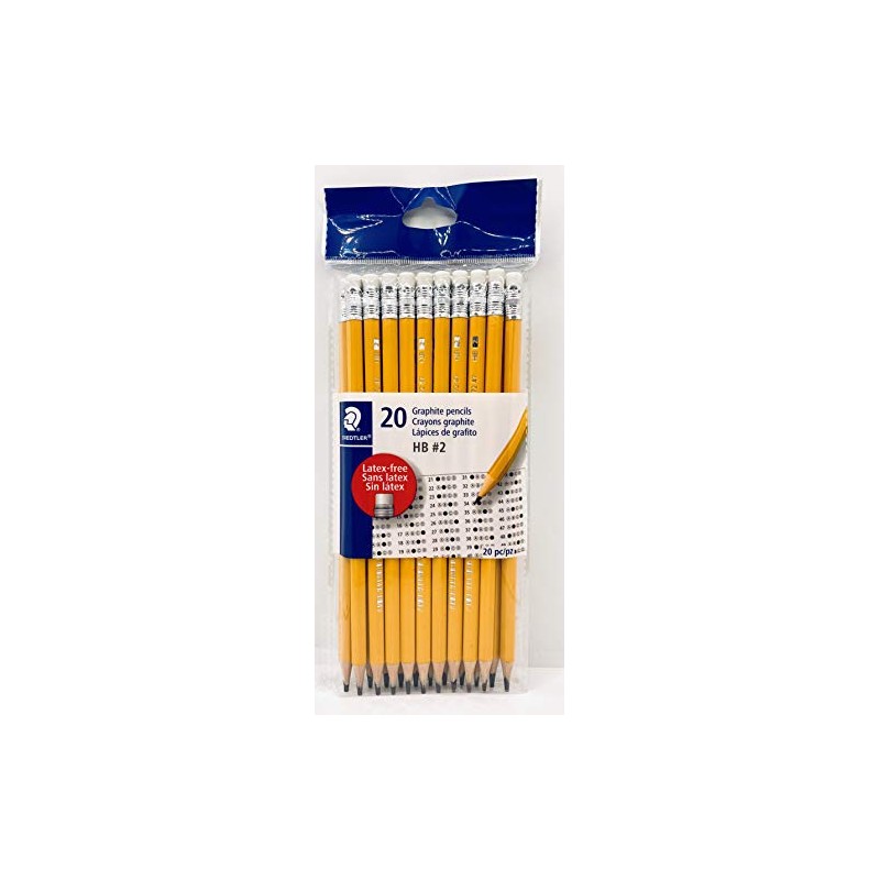 STAEDTLER 20 HB #2 Graphite Pencils/Crayons Graphite, 20 pc/pz