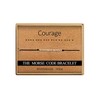 Ldurian Morse Code Bracelet for Women- Courage Inspirational Morse Code