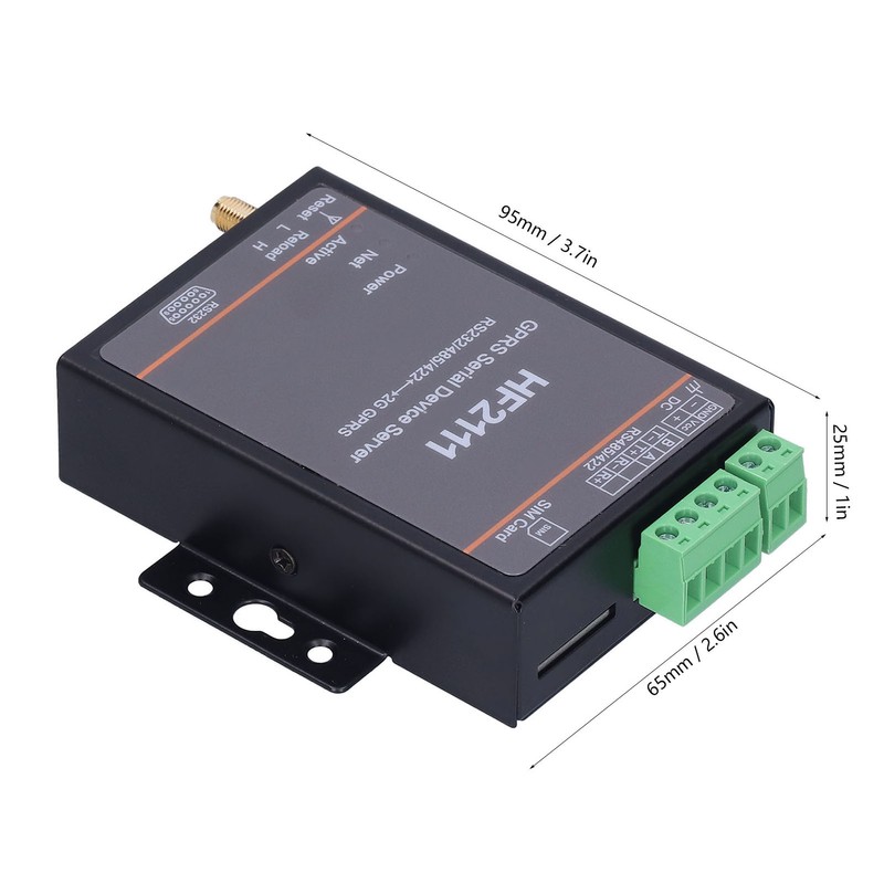 GPRS Serial Device Server Converter Serial to RS232/422/485 for TCP/UDP