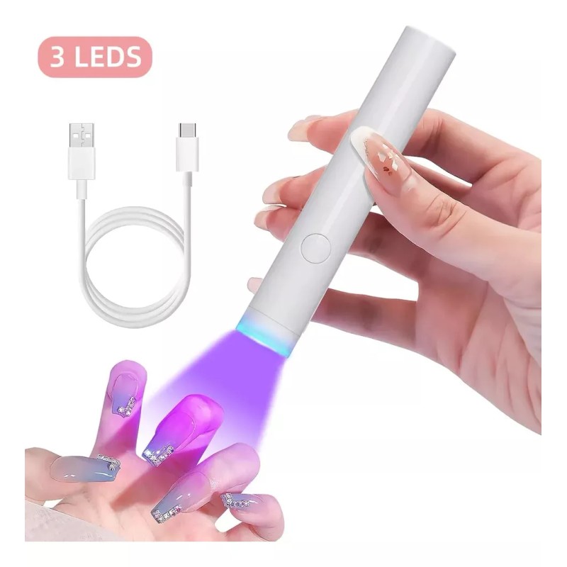 Productos Comerciales Mx Secador De Uñas Led Uv Portátil Secado