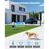 VIZIUUY Solar Security Cameras Wireless Outdoor, 3MP Pan Tilt 360°WiFi