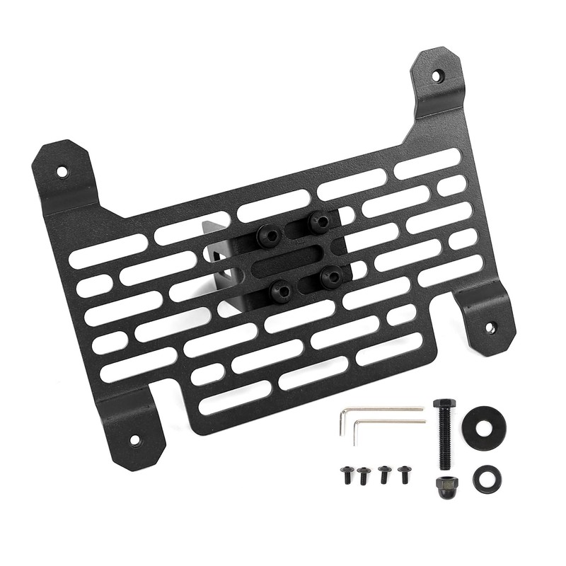 Front License Plate Holder Mount Compatible with 2021-2025 Ford Bronco